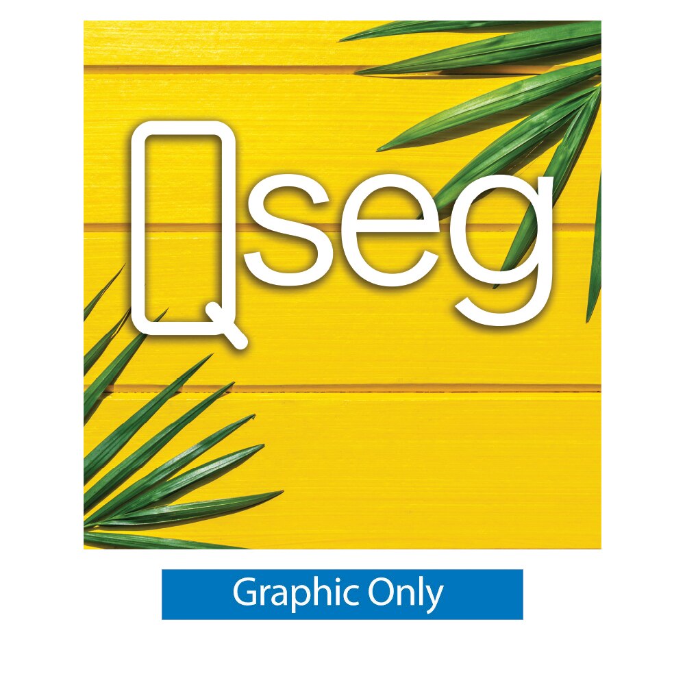 Qseg Cubic Counter Large — Front Side Graphic Only